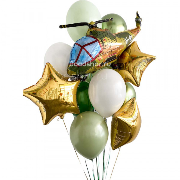 Сет воздушных шаров "Вертолёт"