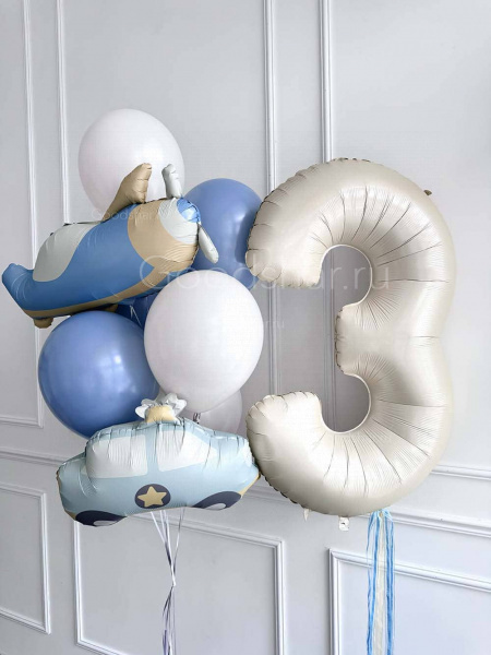 Набор воздушных шаров для мальчика №536 