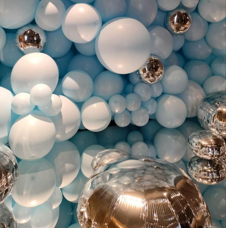 Фотозона из шаров "Кристалл"