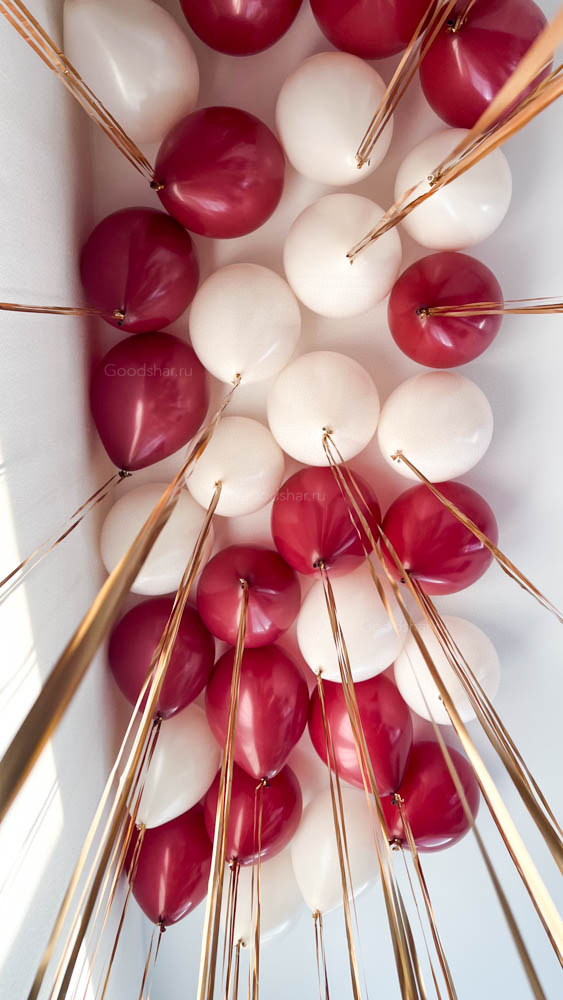 Набор воздушных шаров «Красный бархат»
