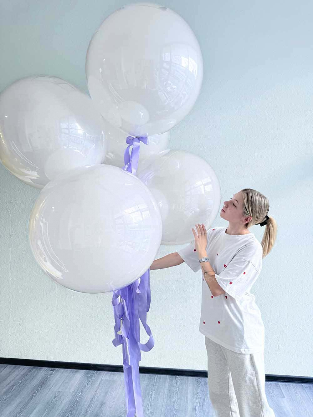 Набор воздушных шаров «Черничный йогурт»