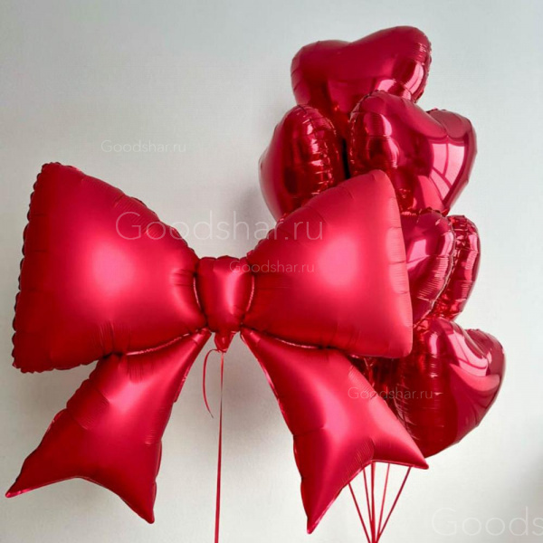 Набор воздушных шаров «Красный бант»