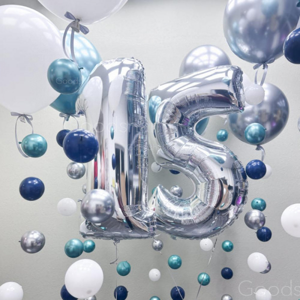 Набор воздушных шаров «Холодный блеск»