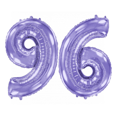 Цифра фольгированная 9 Lilac Цифра фольгированная 9 Lilac