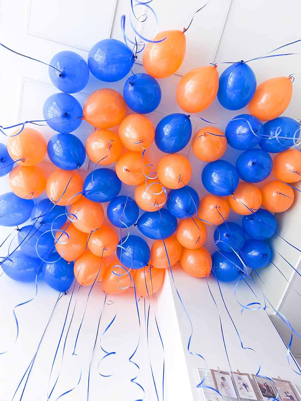 Набор воздушных шаров под потолок "Сочный дуэт"