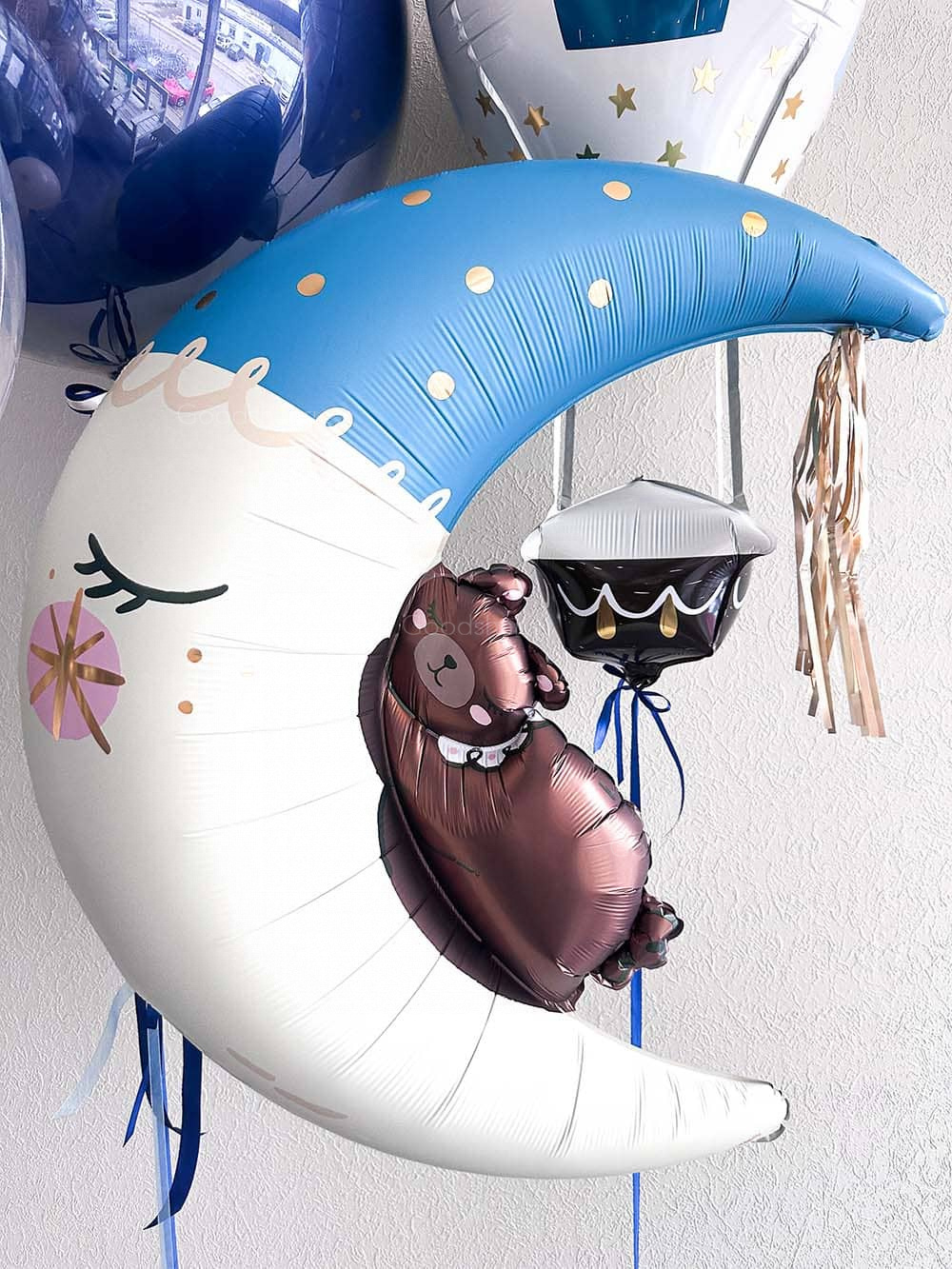 Набор воздушных шаров на выписку для мальчика №578