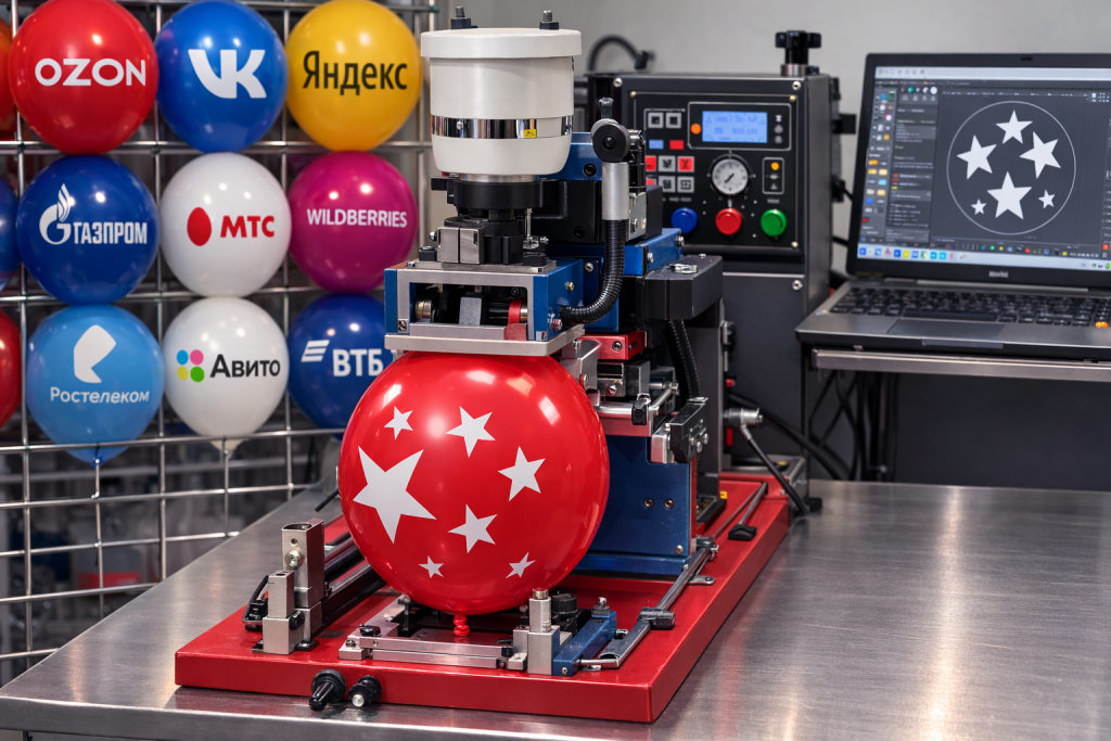 Оборудование для печати на шарах