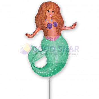 Шар на палочке "Русалочка" Шар на палочке "Русалочка"