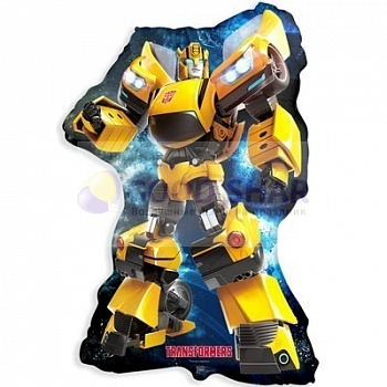Шар фольгированный "Трансформер Бамблби" 74 см Шар фольгированный "Трансформер Бамблби" 74 см
