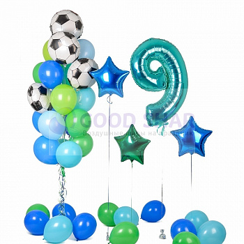 Набор из воздушных шаров "Футбол" № 407