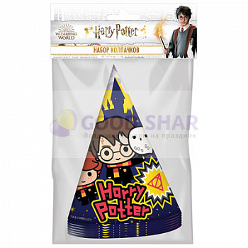 Набор колпачков Гарри Поттер Чиби 6шт Набор колпачков Гарри Поттер Чиби 6шт