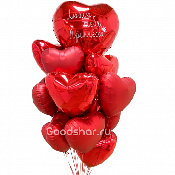 Набор воздушных шаров Сердца