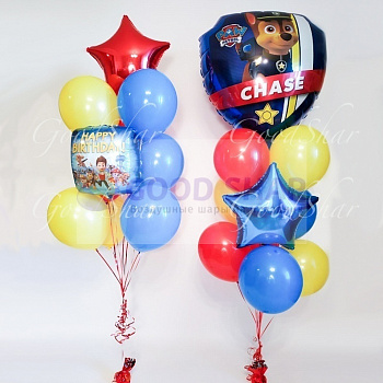 Набор воздушных шариков "Щенячий патруль" № 311 Набор воздушных шариков "Щенячий патруль" № 311
