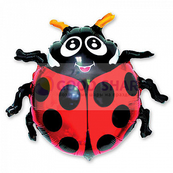 Шар фольгированный «Божья коровка» Шар фольгированный «Божья коровка»