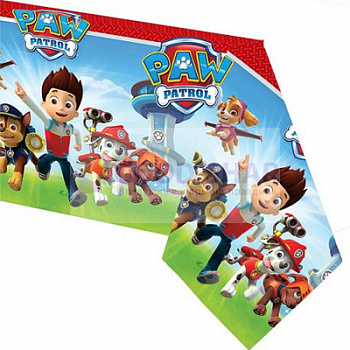 Скатерть п/э Щенячий Патруль 1,4х2,4м Скатерть п/э Щенячий Патруль 1,4х2,4м