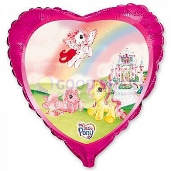 Шар фольгированный 18" Пони на радуге Шар фольгированный 18" Пони на радуге