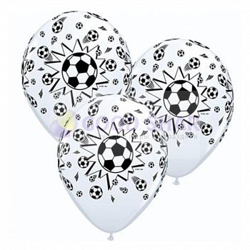 Шар латексный "Футбольный мяч"