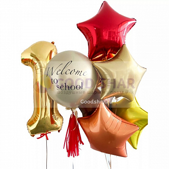 Набор из воздушных шаров "Школьная пора" № 815