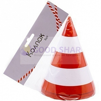 Колпак "Красная полоска" 6шт