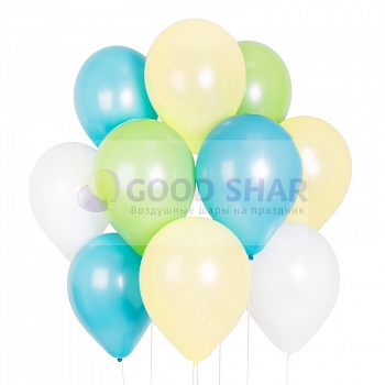 Латексный шарик пастель гамма "Летнее утро"