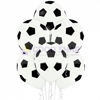Шарики латексные 14" "Футбол классика"