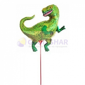 Шар на палочке "Динозавр Тиранозавр" Шар на палочке "Динозавр Тиранозавр"