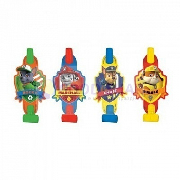 Язык-гудок "Щенячий Патруль" 8шт Язык-гудок "Щенячий Патруль" 8шт