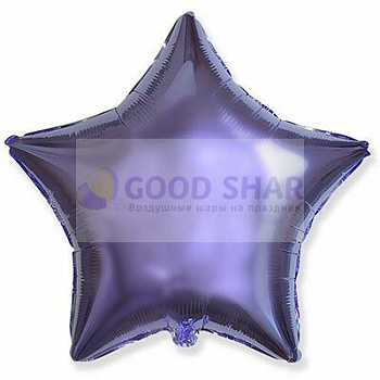 Шар фольгированный 18" Звезда Violet металлик Шар фольгированный 18" Звезда Violet металлик