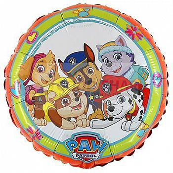Шар фольгированный 18" "Щенячий патруль. Команда" Шар фольгированный 18" "Щенячий патруль. Команда"