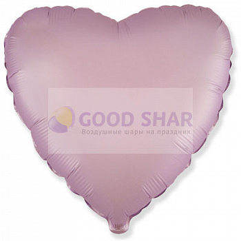 Шар фольгированный 18" Сердце Lilac сатин Шар фольгированный 18" Сердце Lilac сатин