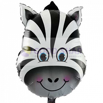 Шар фольгированный Зебра Шар фольгированный Зебра