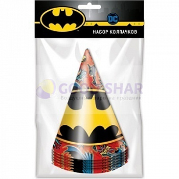 Набор колпачков Бэтмен 6шт Набор колпачков Бэтмен 6шт