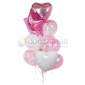 Фонтан из воздушных шаров № 110