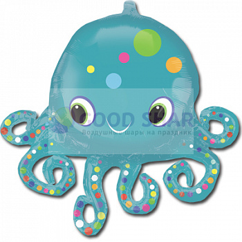 Шар фольгированный Осьминог Шар фольгированный Осьминог