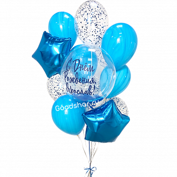 Набор воздушных шаров День Рождения № 463