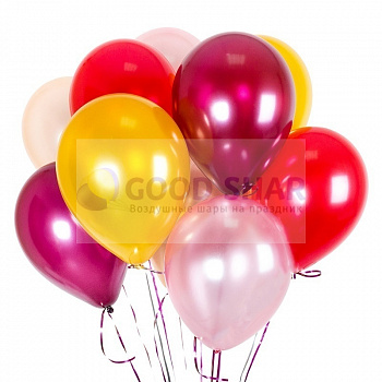 Латексный шарик гамма ассорти "Модница"