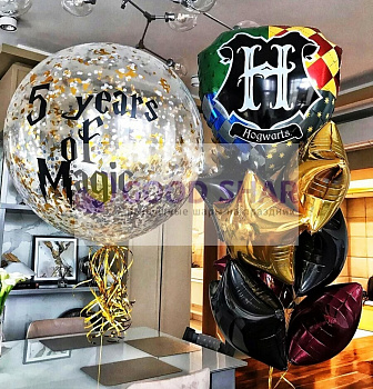 Набор воздушных шаров «Гарри Поттер» и звезды Набор воздушных шаров «Гарри Поттер» и звезды