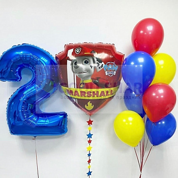 Набор шаров "Щенячий патруль" № 279 Набор шаров "Щенячий патруль" № 279