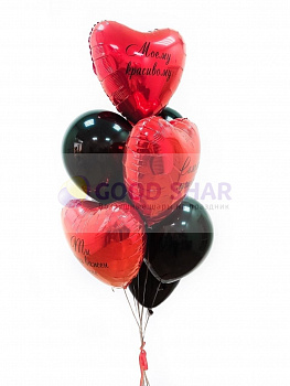 Фонтан из воздушных шаров № 133