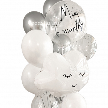 Набор воздушных шаров "Спящее облачко" № 824