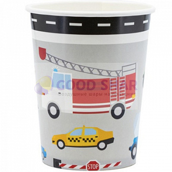 Стакан Машинки 250мл 6шт