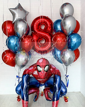Большой набор шаров "Человек-паук" Большой набор шаров "Человек-паук"
