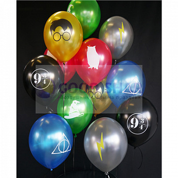 Шарики латексные "Школа волшебников" Шарики латексные "Школа волшебников"