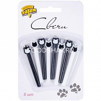 Свечи д/торта Котики 6см 8шт