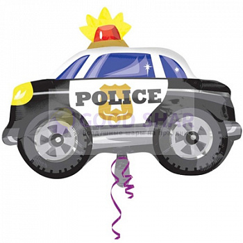 Шар фольгированный Машина Полиция Шар фольгированный Машина Полиция