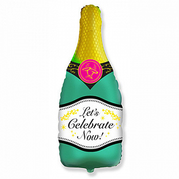 Шар фольгированный "Бутылка шампанского"