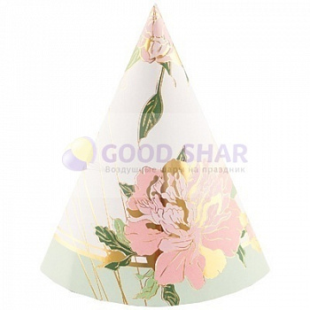 Колпак Пионы 6шт