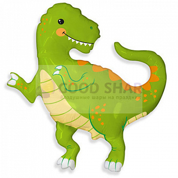 Шар фольгированный Дино зеленый Шар фольгированный Дино зеленый