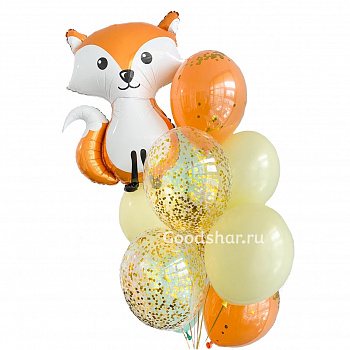 Набор воздушных шаров "Лисичка" № 826