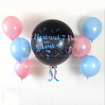 Набор воздушных шаров на определение пола №6
